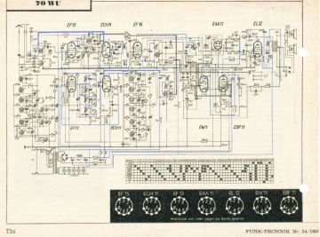 AEG 70WU Seite2 schematic circuit diagram